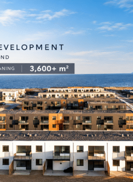 Desarrollo residencial costero en Islandia