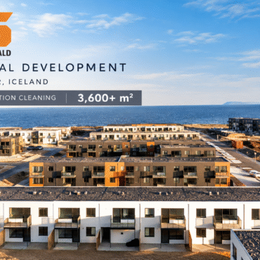 Desarrollo residencial costero en Islandia